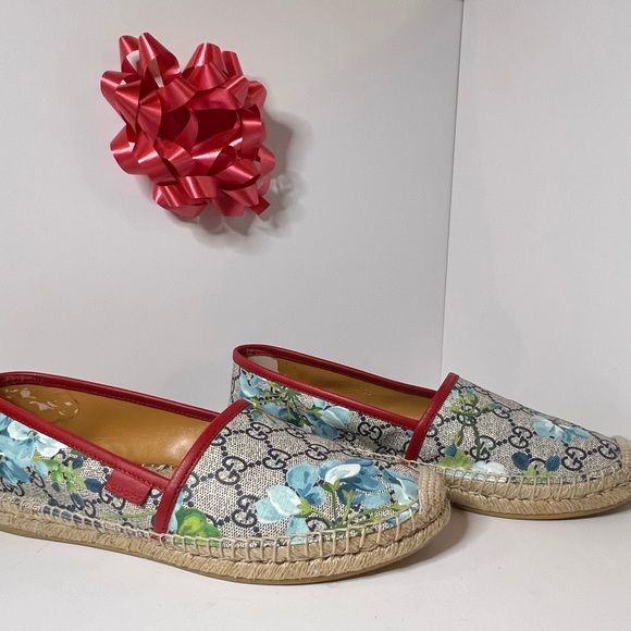 Gucci 'Pilar' Espadrille Slip-On Flat, Size 8US / 38EU - Picture 2 of 9